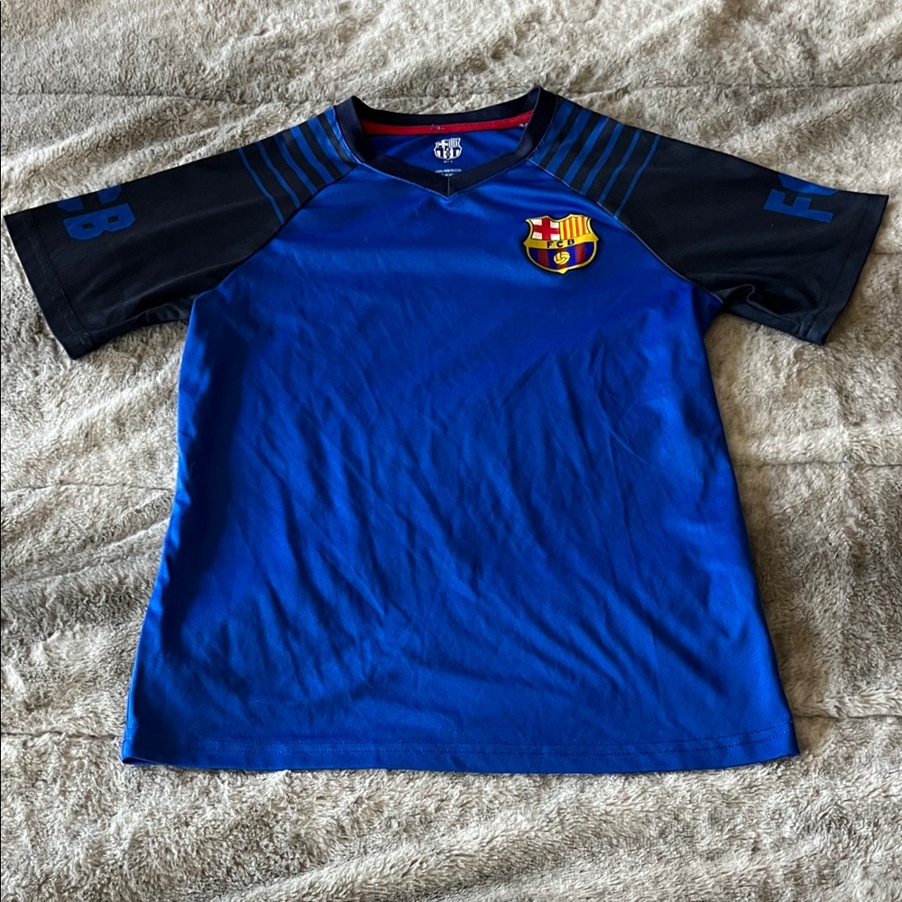 Youth FCB Barcelona Futbol soccer jersey